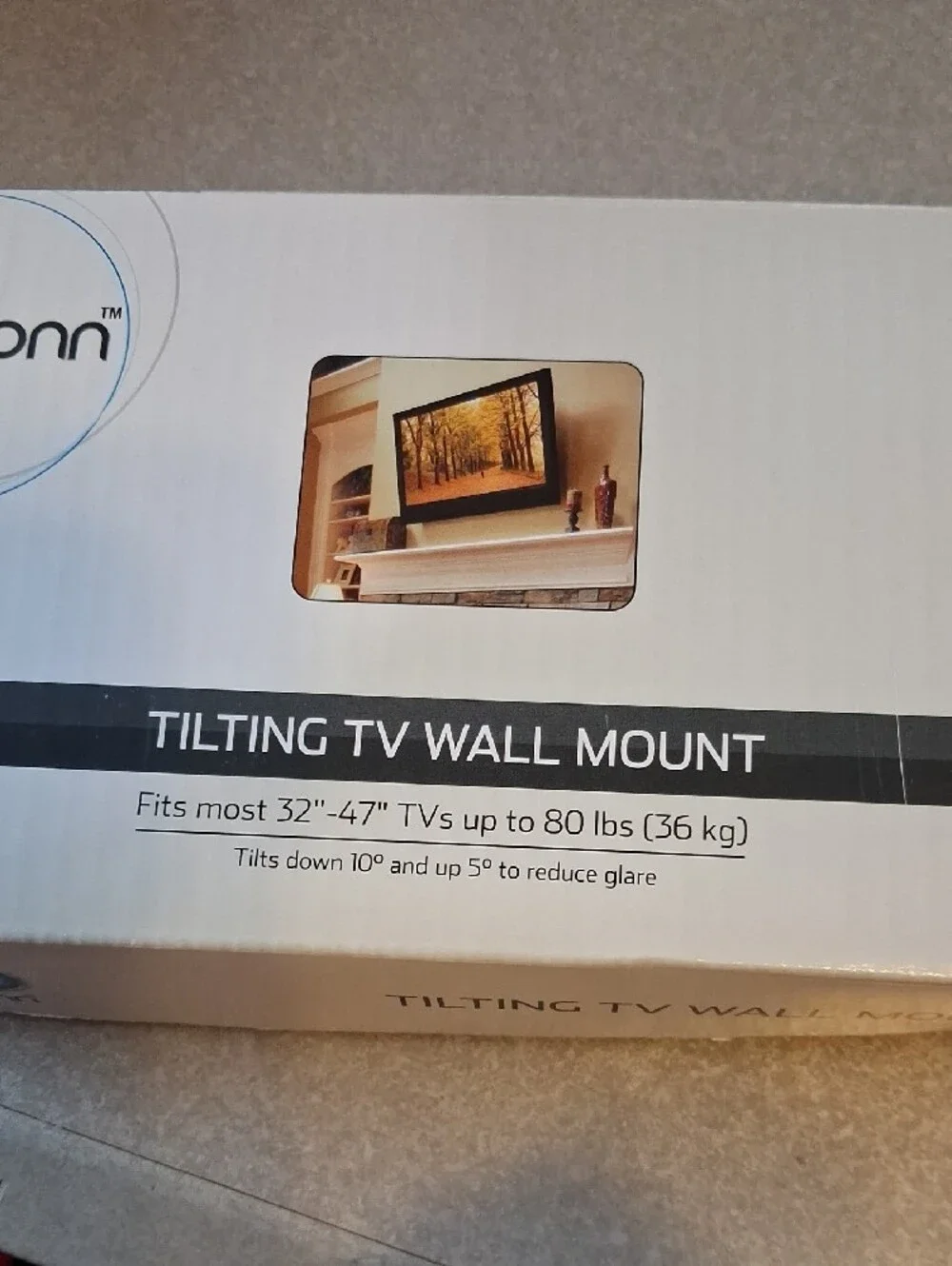 NIB - Onn Tilting TV Wall Mount 32-47